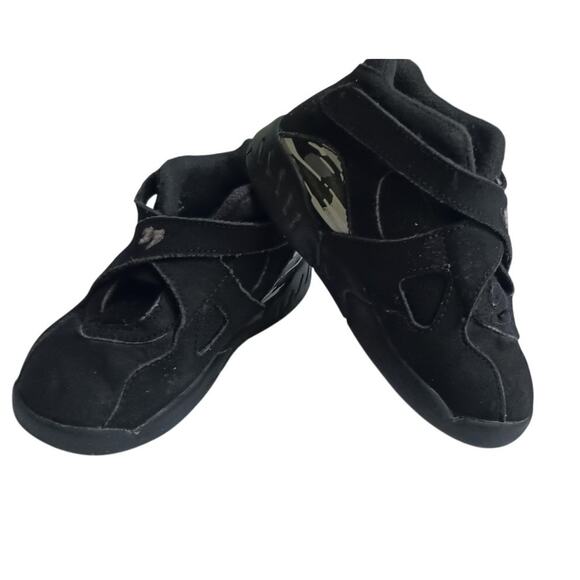 Nike Air Jordan Retro 8 Chrome toddler size 8 Suede - Picture 1 of 12